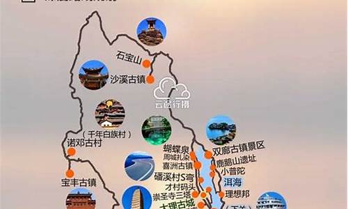 大理旅游路线安排表图_大理旅游路线安排表