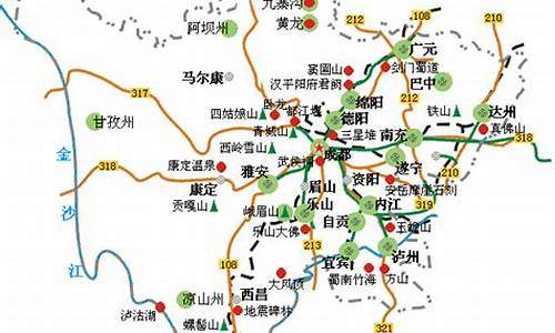 四川成都周边旅游路线_四川成都周边旅游路线推荐